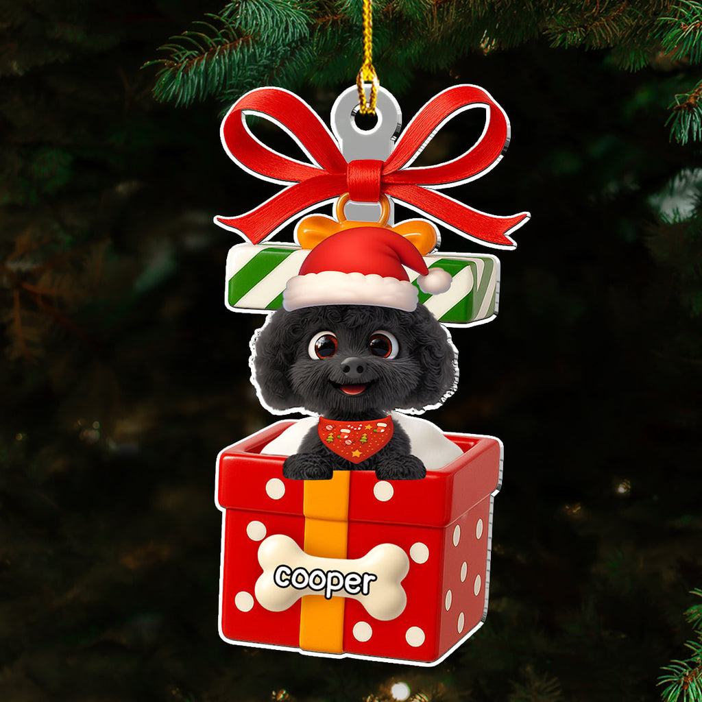 Custom Christmas Decor Home Birthday Gifts For Dog Mom, Dog Lovers • Funny Gift - Personalized Acrylic Ornament