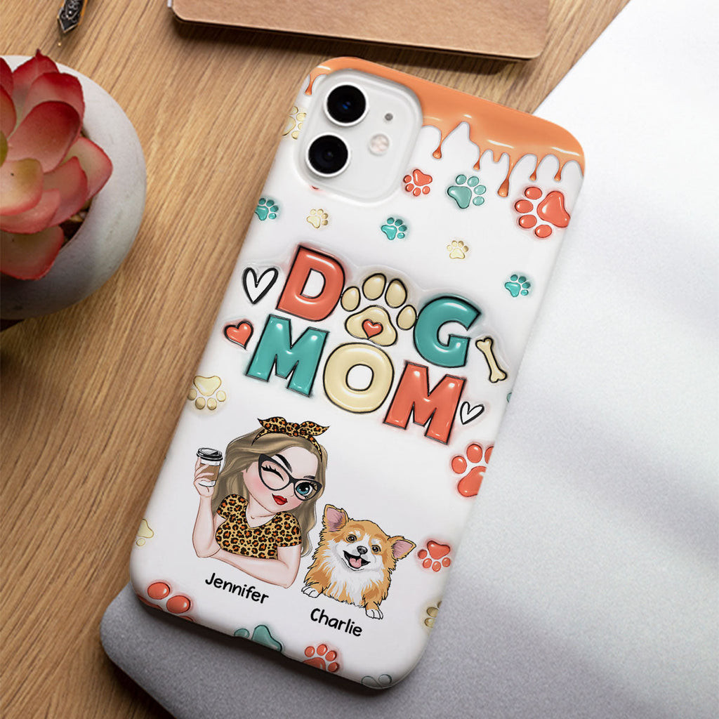 My Lovely Dog - Personalized 3D Inflated Effect Phone Case