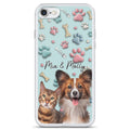 Pet And Human Cartoon Photo - Personalized Phone Case