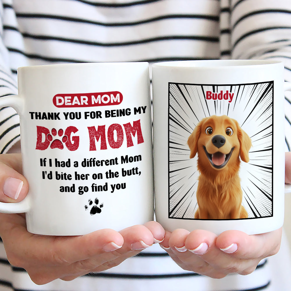 Custom Mother's day Birthday Gifts For Dog Mom, Dog Lovers • Go Find You Mommy - Personalized Coffee Mug
