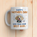 Custom Photo Mother's Father's day Birthday Gifts For Dog Lovers • From Your Baby Photo - Personalized Coffee Mug