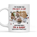Custom Photo Mother's day Birthday Gifts For Cat Mom, Cat Lovers • My Mom Always Right Photo - Personalized 3D Inflated Effect Mug