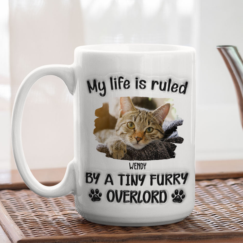 Your Overlords Photo - Personalized 3D Inflated Effect Mug
