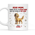 Custom Mother's Father's day Birthday Gifts For Dog Lovers • Belly Rubs - Personalized Coffee Mug