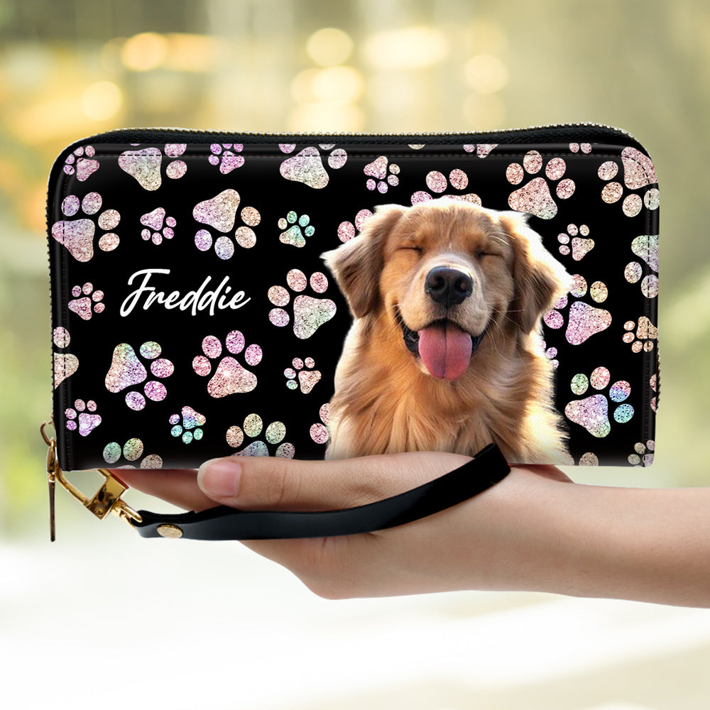 Anywhere Together Photo - Personalized Leather Wallet