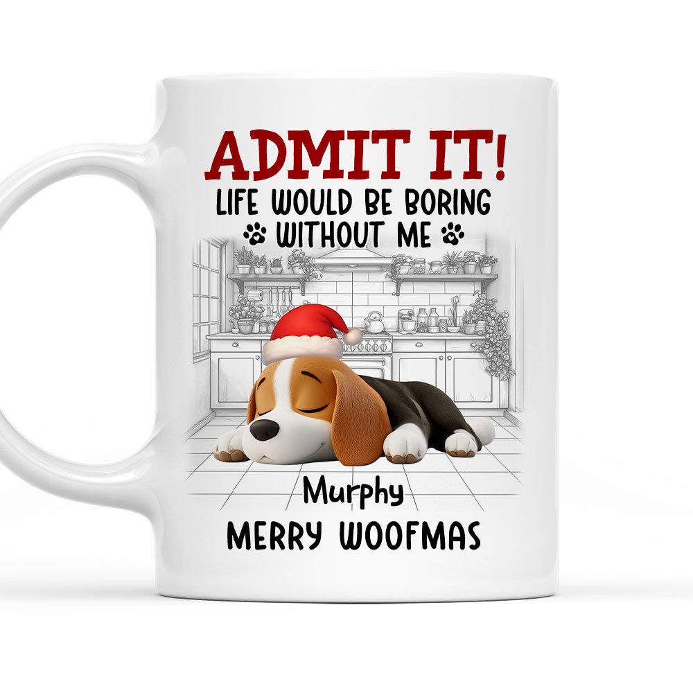 Custom Christmas Birthday Gifts For Dog Lovers • Well Trained Parents - Personalized Coffee Mug