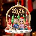 Custom Christmas Decor Home Birthday Gifts For Dog Lovers • From Now Always Us - Personalized Acrylic Ornament
