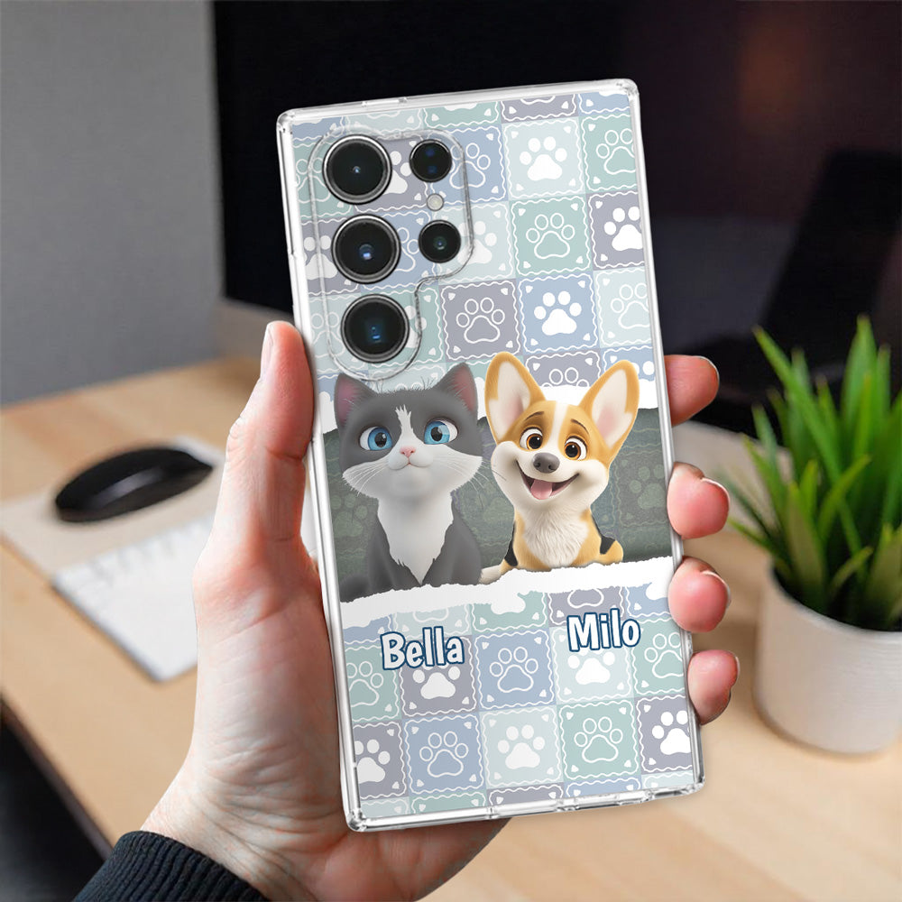 Hide And Seek With Us - Personalized Phone Case