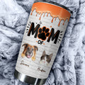 Custom Photo Christmas Birthday Gifts For Dog Mom, Dog Lovers • Paw Mom Version 2 Photo - Personalized Tumbler