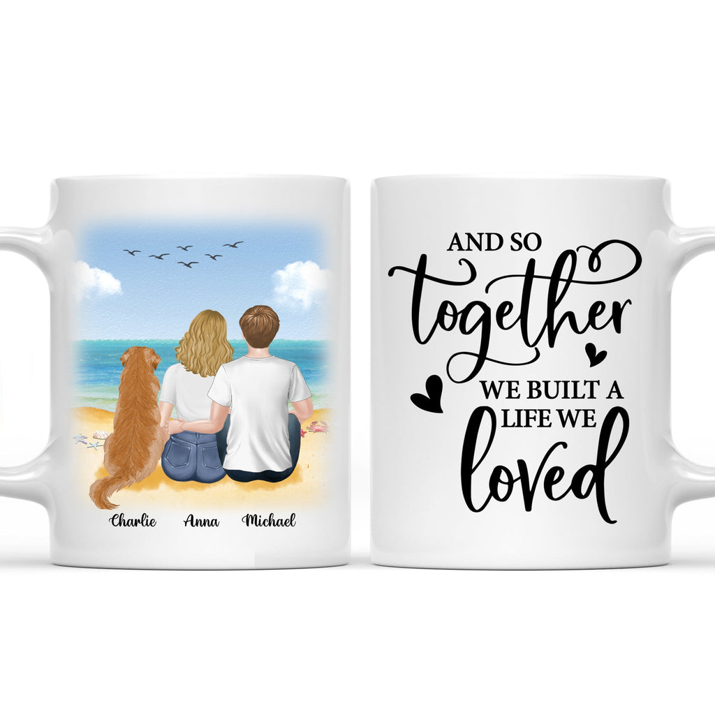 Custom Christmas Birthday Gifts For Dog Lovers • And So Together - Personalized Coffee Mug