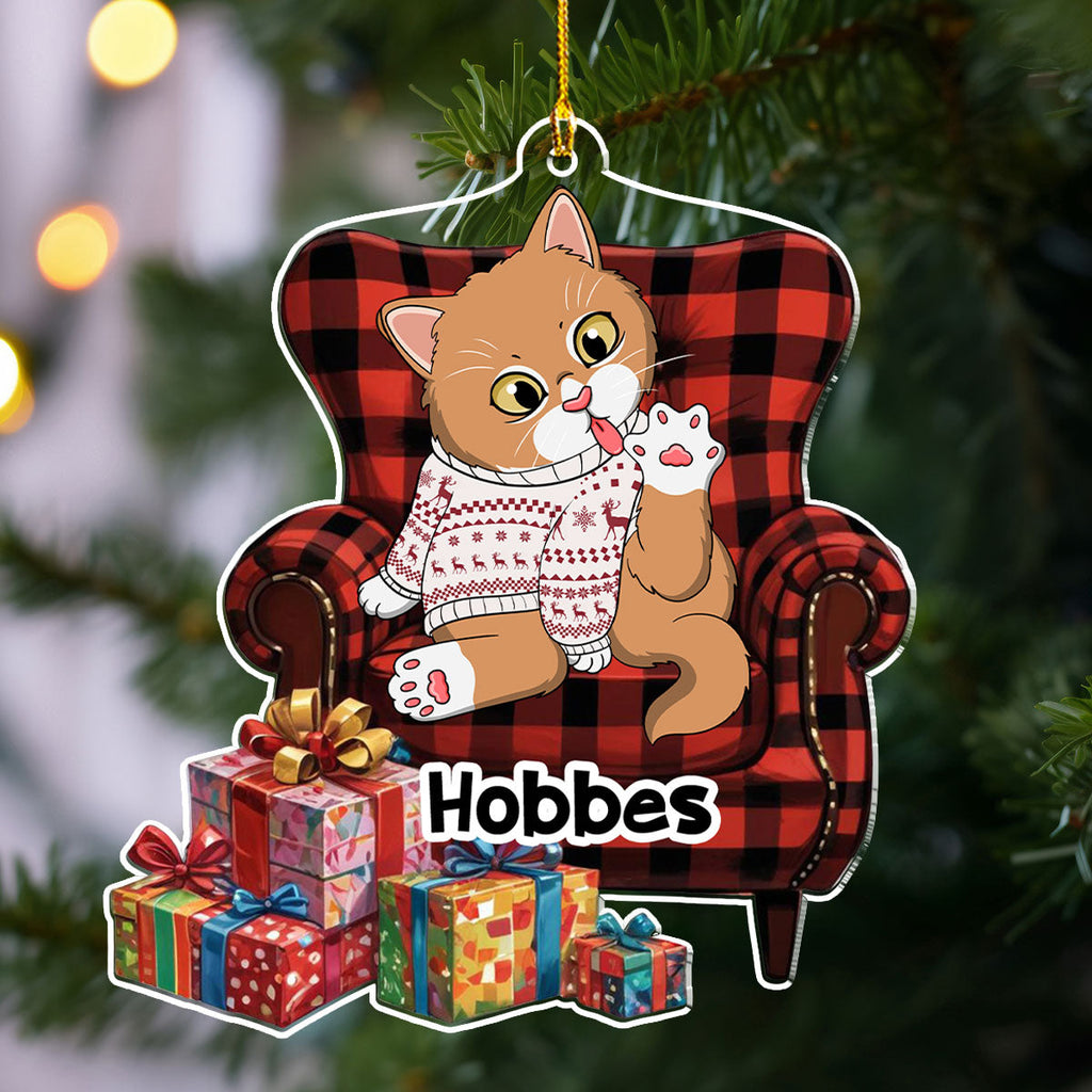 Whisker Wonderland - Personalized Acrylic Ornament