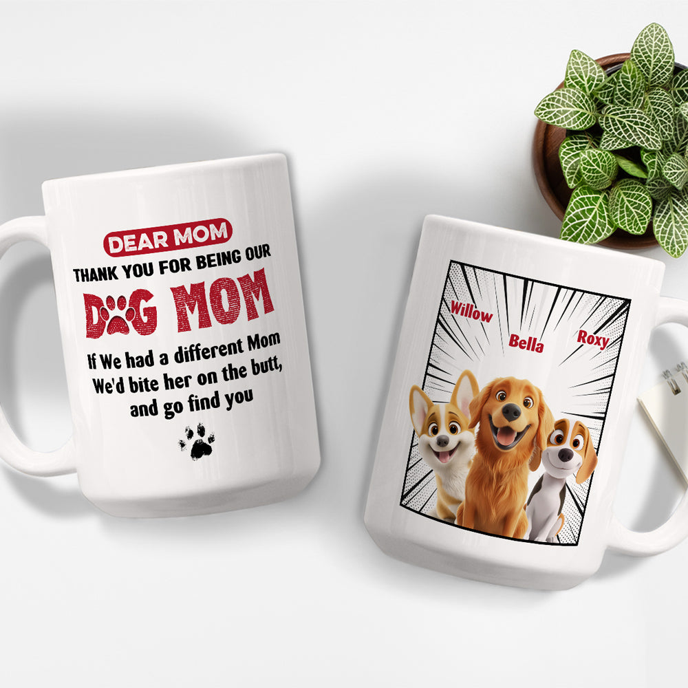 Custom Mother's day Birthday Gifts For Dog Mom, Dog Lovers • Go Find You Mommy - Personalized Coffee Mug