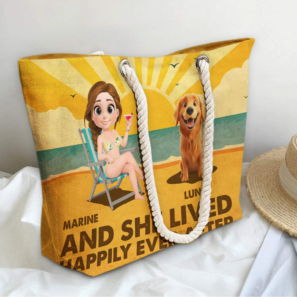 New Happily Ever After - Personalized Beach Bag