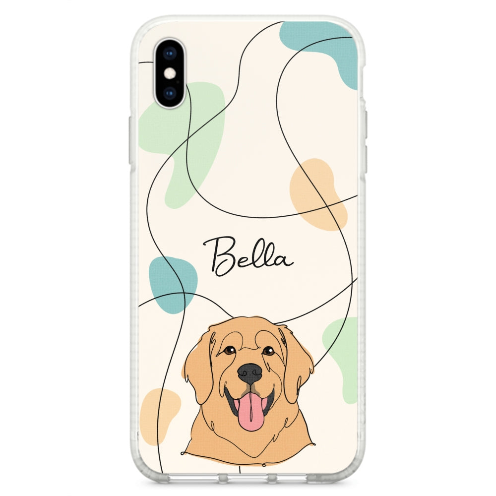 Lovely Dog Line Case - Personalized Phone Case