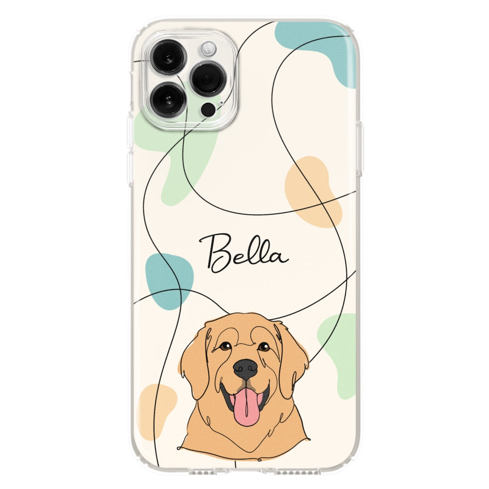 Lovely Dog Line Case - Personalized Phone Case