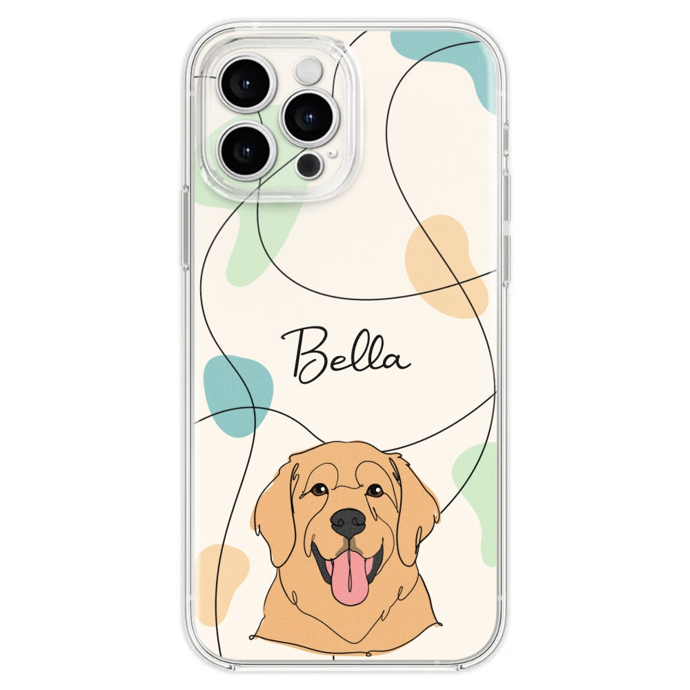 Lovely Dog Line Case - Personalized Phone Case