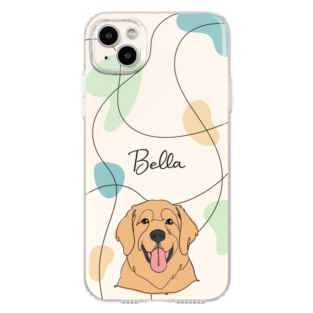 Lovely Dog Line Case - Personalized Phone Case