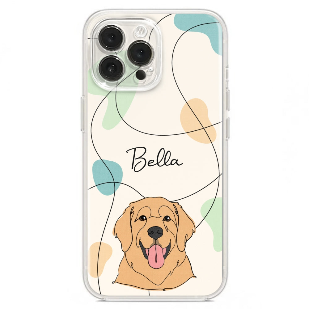 Lovely Dog Line Case - Personalized Phone Case