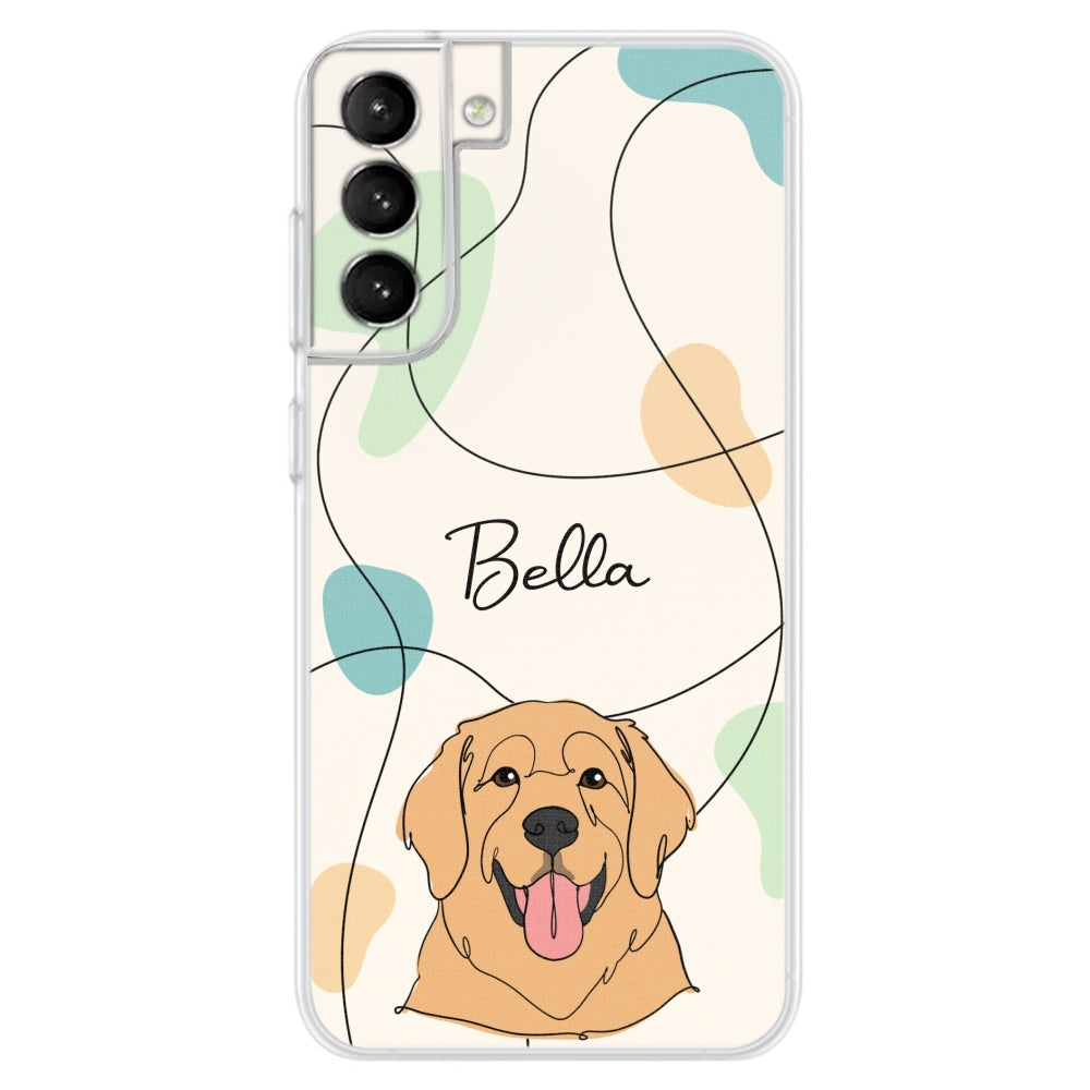 Lovely Dog Line Case - Personalized Phone Case