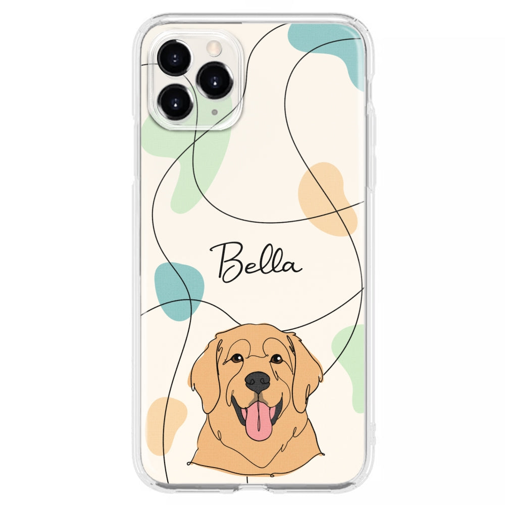 Lovely Dog Line Case - Personalized Phone Case