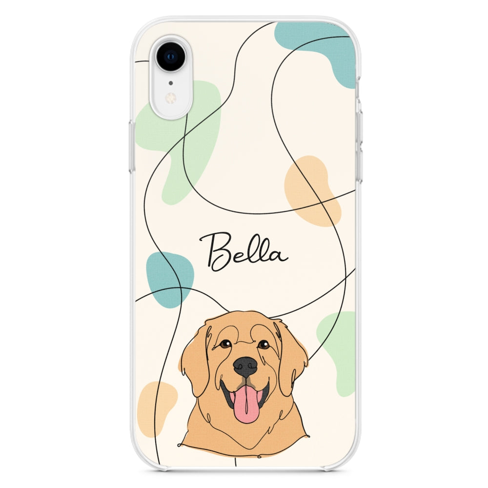 Lovely Dog Line Case - Personalized Phone Case