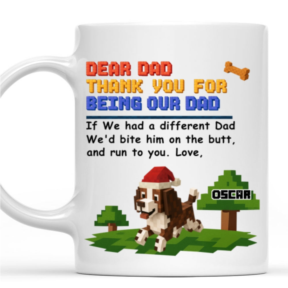 Custom Christmas Birthday Gifts For Dog Lovers • Bite All Of Them - Personalized Coffee Mug