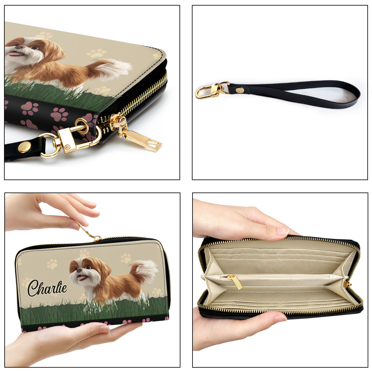 Wherever With You - Personalized Leather Wallet