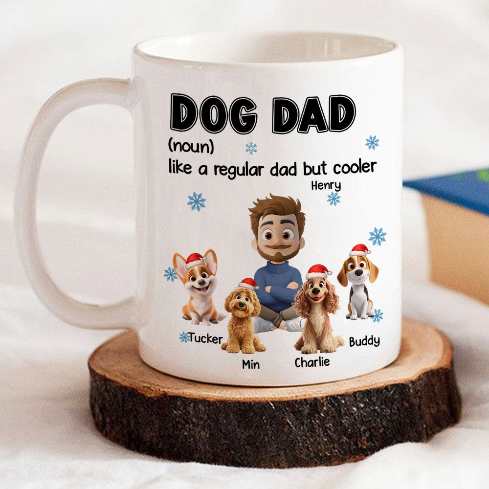 Custom Christmas Birthday Gifts For Dog Lovers • But Cooler - Personalized Coffee Mug