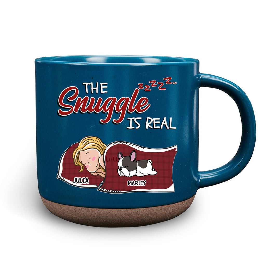 Custom Christmas Birthday Gifts For Dog Lovers • The Cuddle - Personalized Pottery Mug