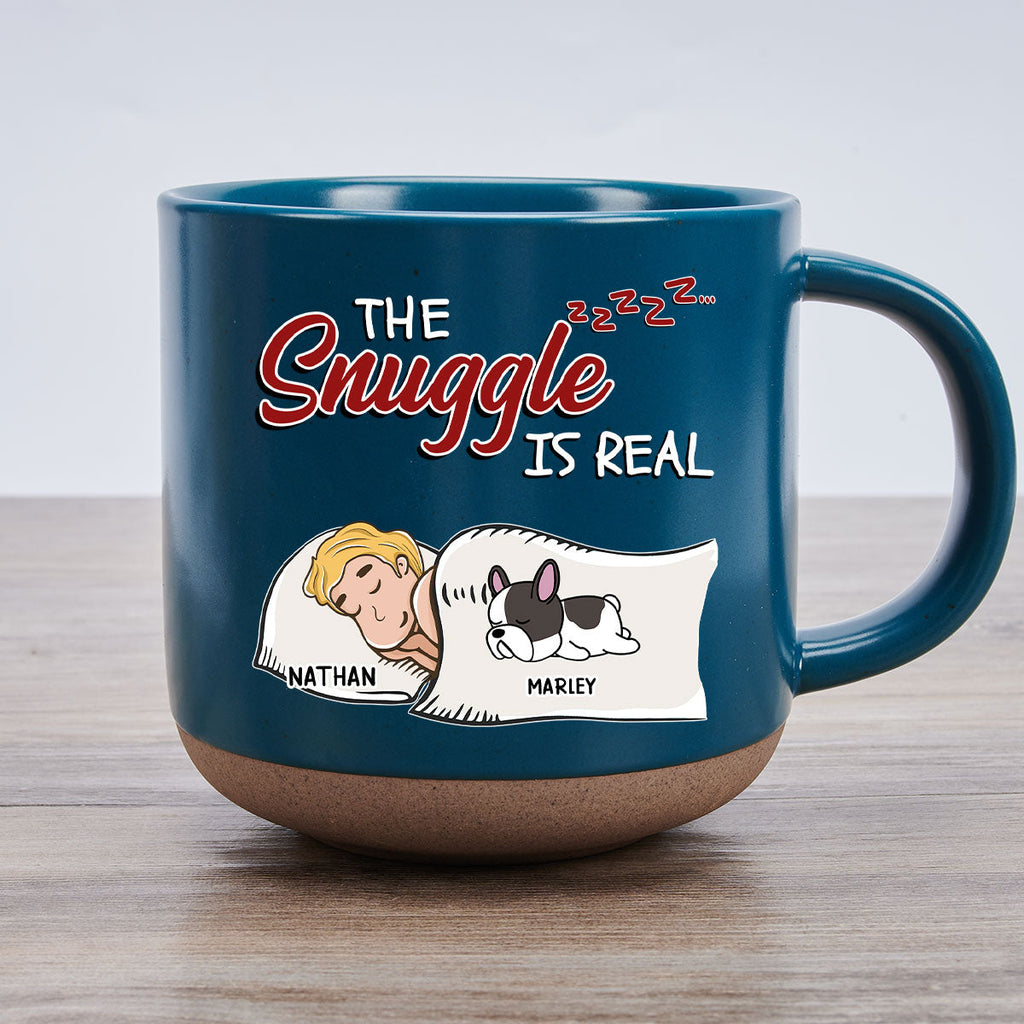 Custom Christmas Birthday Gifts For Dog Lovers • The Cuddle - Personalized Pottery Mug