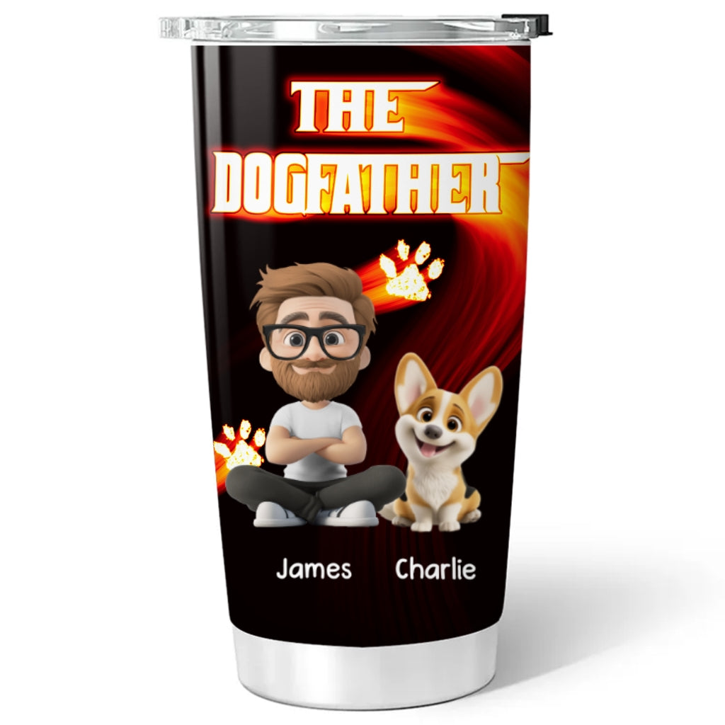 Custom Father's day Birthday Gifts For Dog Dad, Dog Lovers • We Are Stylized Family - Personalized Tumbler