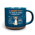 Custom Christmas Birthday Gifts For Dog Mom, Dog Lovers • Admit It Crazy Funny Dog - Personalized Pottery Mug