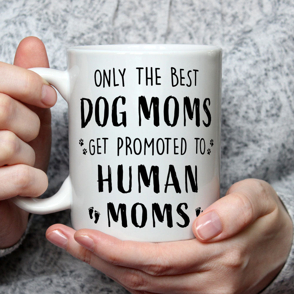 Custom Christmas Birthday Gifts For Dog Lovers • The Best Dog Mom - Personalized Coffee Mug