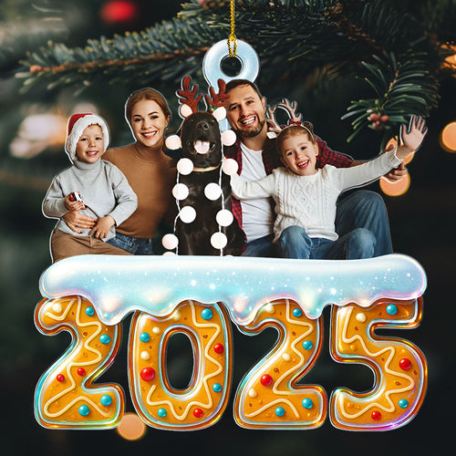 2025 Family Reunion Photo - Personalized Acrylic Ornament