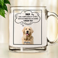 Look Up To You Photo - Personalized Glass Mug
