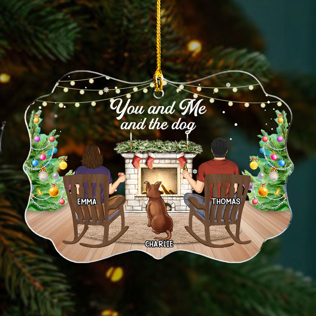 You And Me - Personalized Acrylic Ornament