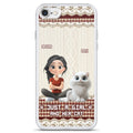 Just A Cat Girl - Personalized Phone Case