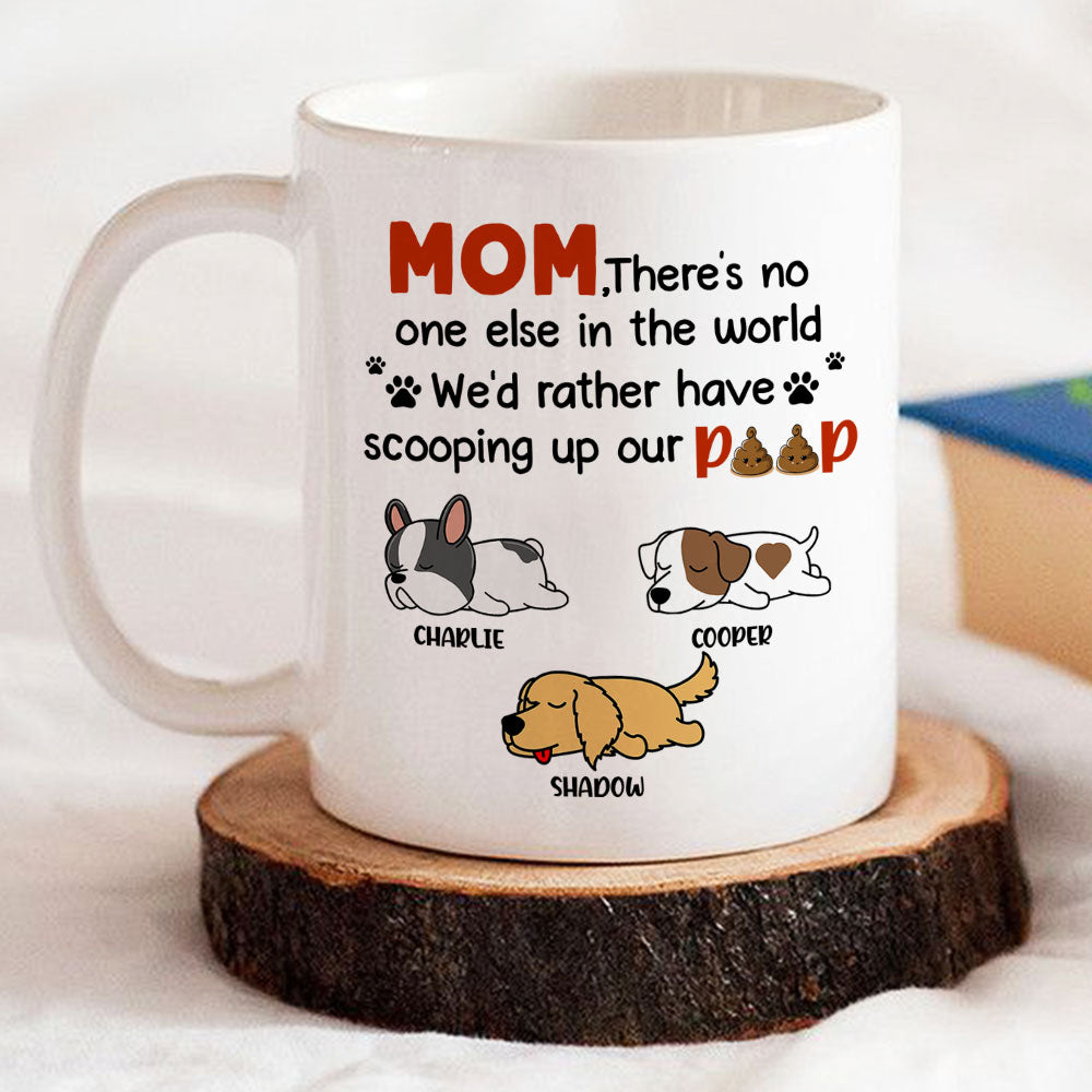 Custom Christmas Birthday Gifts For Dog Lovers • No One Else - Personalized Coffee Mug