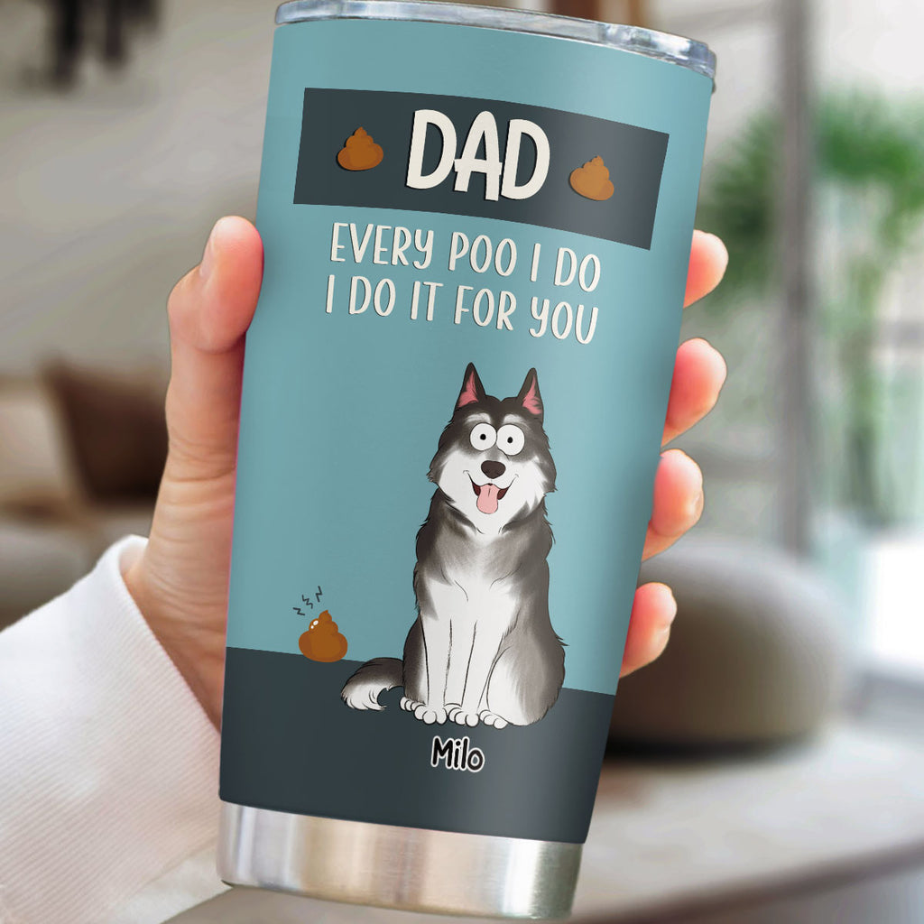 Custom Mother's day Birthday Gifts For Pet Mom, Pet Lovers • For You Dad Mom - Personalized Tumbler