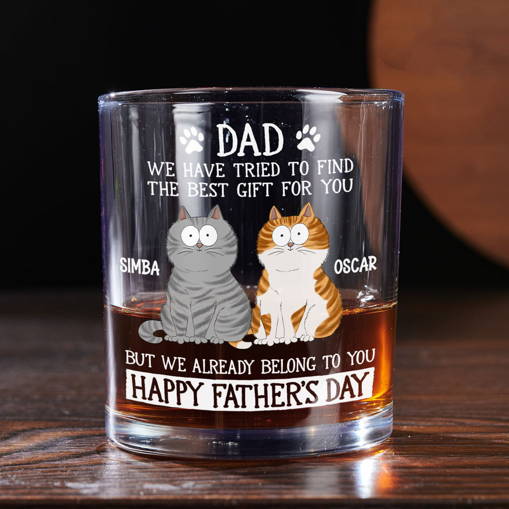 Our Gift Is Ourselves - Personalized Whiskey Glass