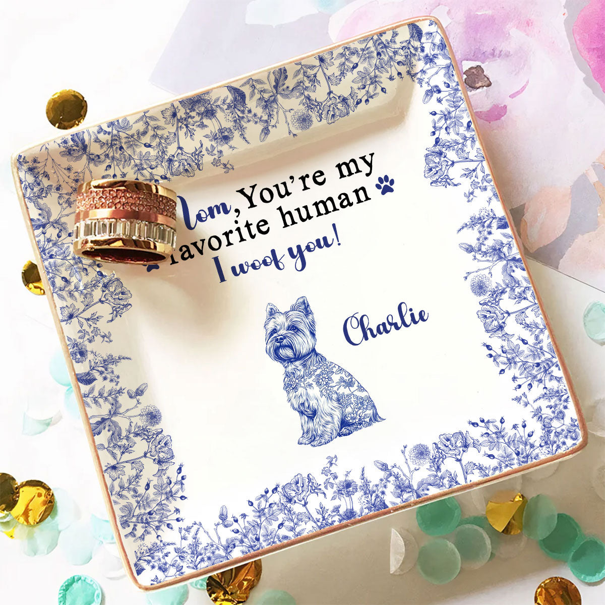 You Are My Favorite - Personalized Jewelry Dish