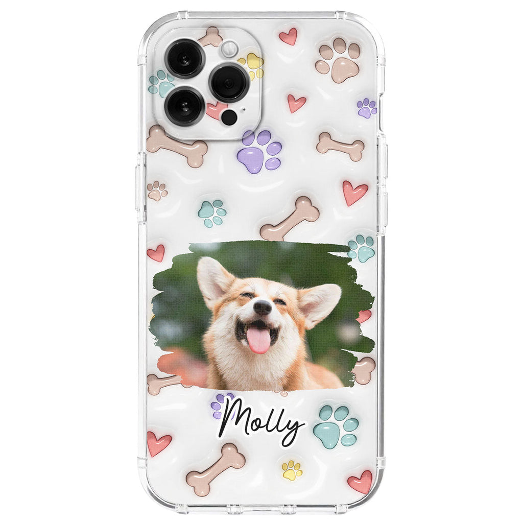 Baby Lovely Dogs Version Photo - Personalized 3D Inflated Effect Phone Case
