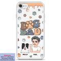 Handsome Dog Dad - Personalized 3D Inflated Effect Phone Case