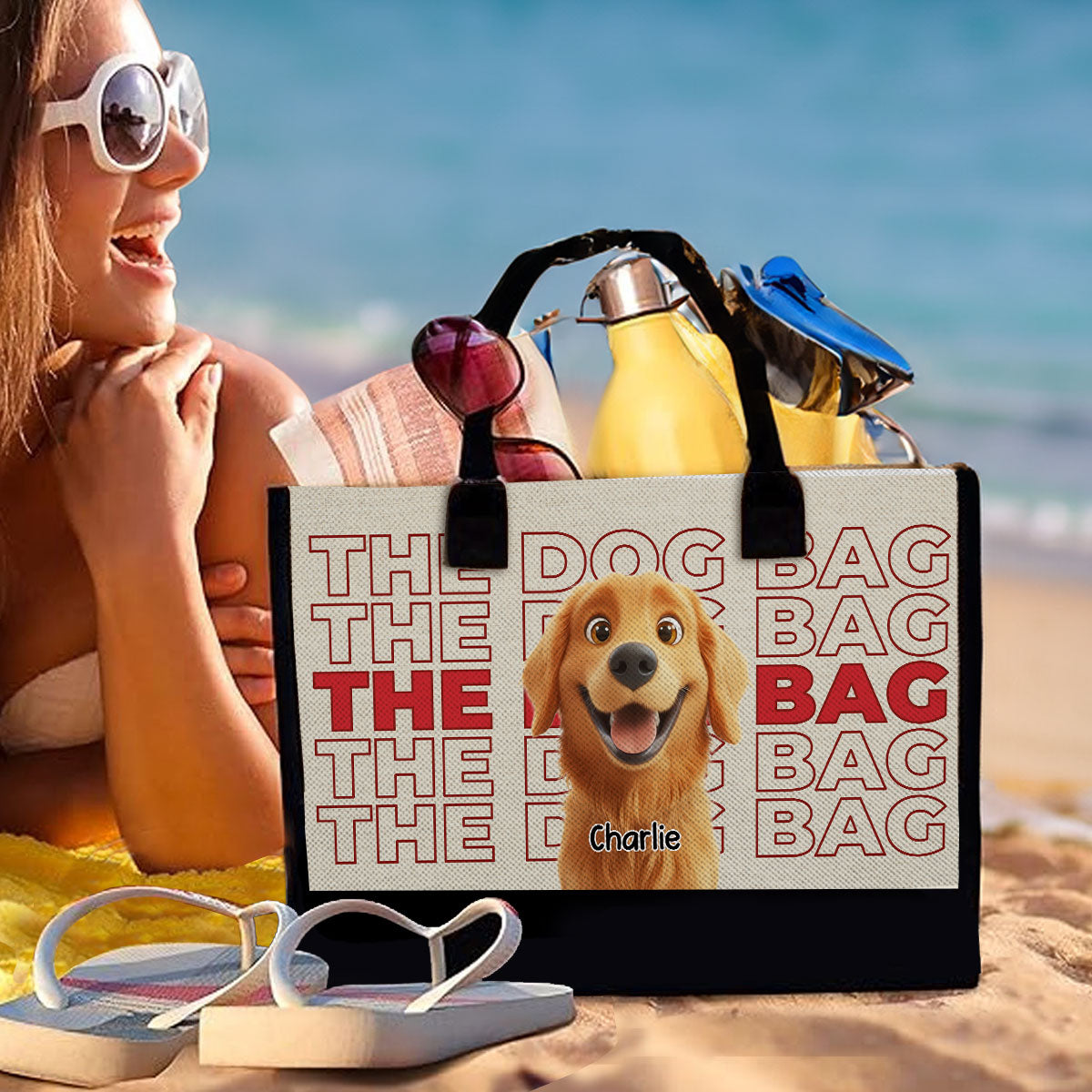 The Bag - Personalized Canvas Tote Bag