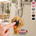 Squeeze My Snoot - Personalized Nose Squishy Keychain