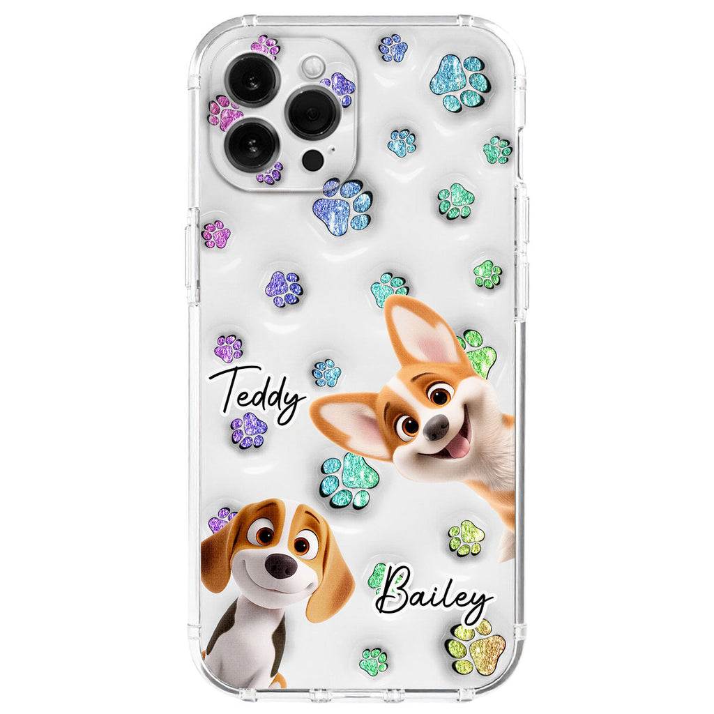 Dog Baby - Personalized 3D Inflated Effect Phone Case