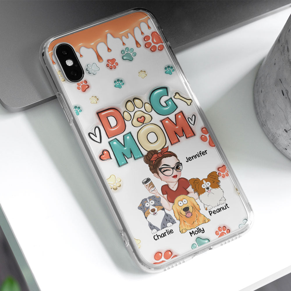 My Lovely Dog Ver 3 - Personalized 3D Inflated Effect Phone Case