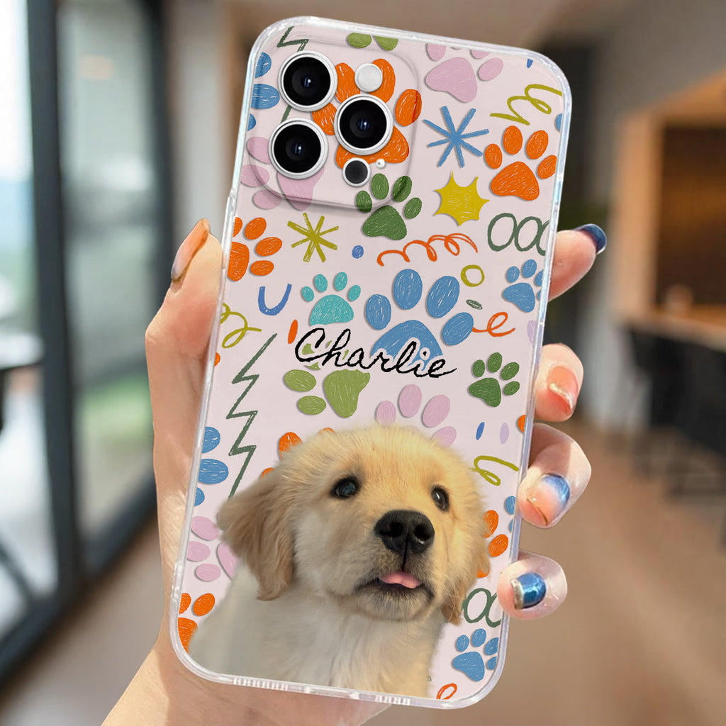 Doodle With Me Photo - Personalized Phone Case