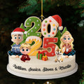 Our Christmas Crew - Personalized Acrylic Ornament