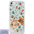 Dog And Human Cartoon Colorfull - Personalized Phone Case